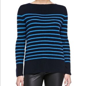 Vince Striped Cashmere Sweater Size Small